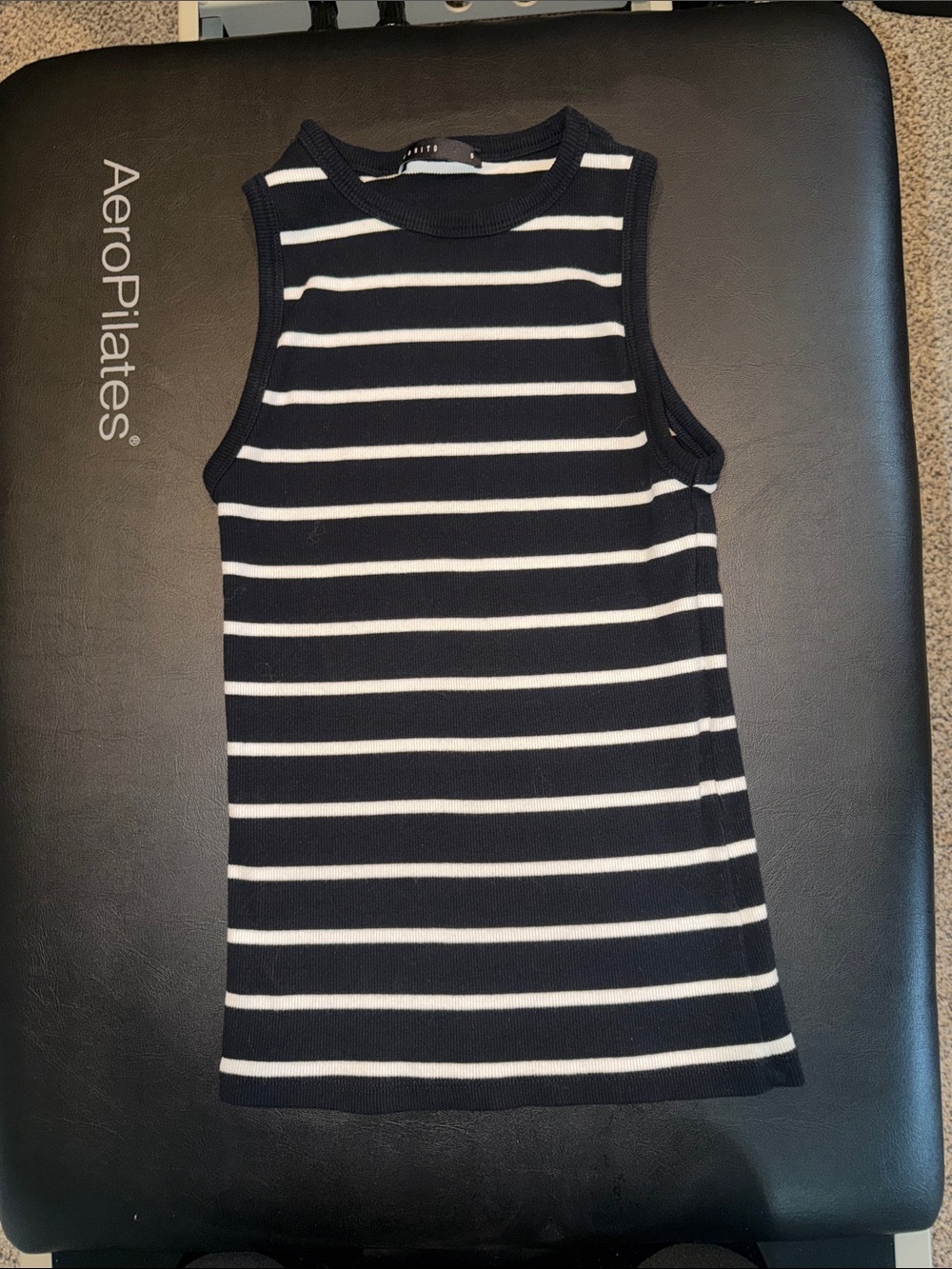 Striped Navy and White Tank Dress for Girls